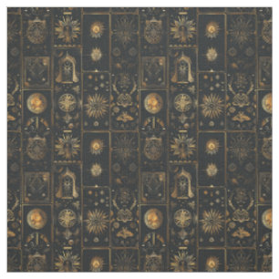 Erstelle Dein eigenes elegantes goldenes mystische Stoff