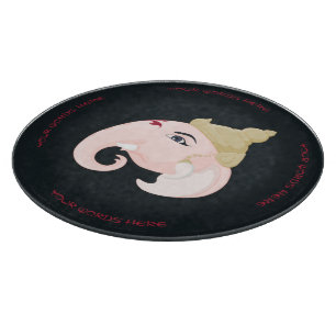 Erstelle Dein eigenes farbenfrohes Ganesh-Profil Schneidebrett