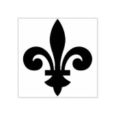 Erstelle Dein eigenes Fleur de Lis mit Rockteil Gummistempel (Prägung)