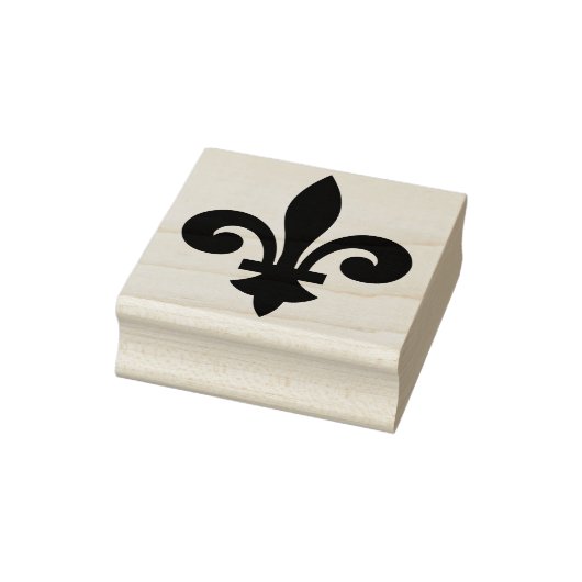 Erstelle Dein eigenes Fleur de Lis mit Rockteil Gummistempel (Stempel)
