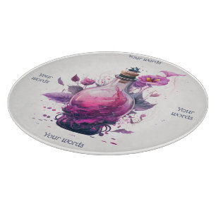 Erstelle Dein eigenes Florales Zauberfläschchen Ap Schneidebrett