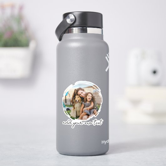 Erstelle Dein eigenes Foto Aufkleber (HydroFlask)