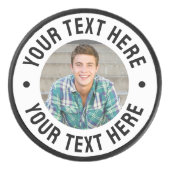 Erstelle dein eigenes Foto Eishockey Puck (Vorderseite)