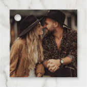 Erstelle Dein eigenes Foto Geschenkanhänger (Vorderseite)