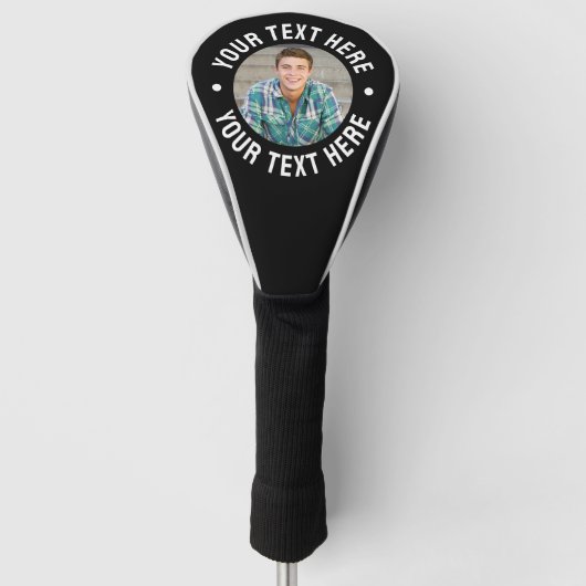 Erstelle dein eigenes Foto Golf Headcover (Vorderseite)