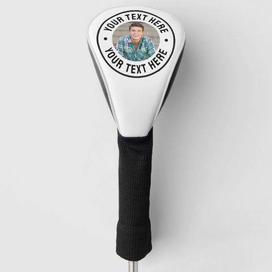 Erstelle dein eigenes Foto Golf Headcover (Vorderseite)