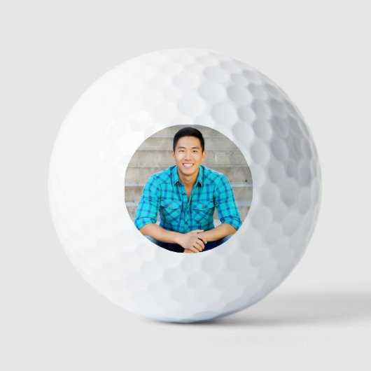 Erstelle dein eigenes Foto Golfball (Vorderseite)