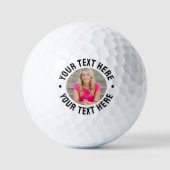 Erstelle dein eigenes Foto Golfball (Vorderseite)