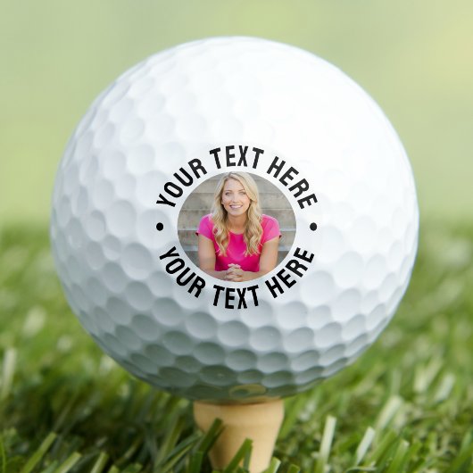 Erstelle dein eigenes Foto Golfball