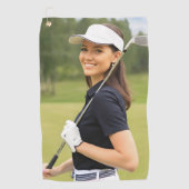 Erstelle dein eigenes Foto Golfhandtuch (Vorderseite)