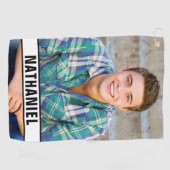 Erstelle dein eigenes Foto Golfhandtuch (Horizontal)