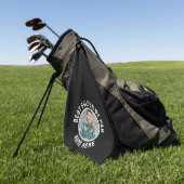 Erstelle dein eigenes Foto Golfhandtuch (Gras)