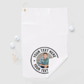 Erstelle dein eigenes Foto Golfhandtuch (Insitu)