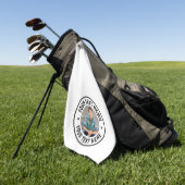 Erstelle dein eigenes Foto Golfhandtuch (Gras)