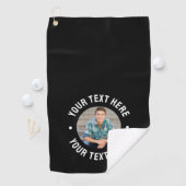 Erstelle dein eigenes Foto Golfhandtuch (Insitu)