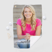 Erstelle Dein eigenes Foto Golfhandtuch (Insitu)