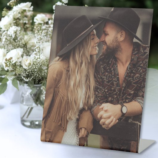 Erstelle Dein eigenes Foto Sockelschild