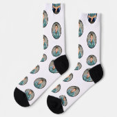 Erstelle dein eigenes Foto Socken (Linkes Detail)