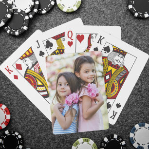 Erstelle dein eigenes Foto Spielkarten