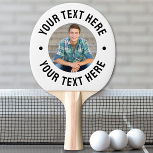Erstelle dein eigenes Foto Tischtennis Schläger