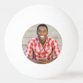 Erstelle dein eigenes Foto Tischtennisball (Rückseite)
