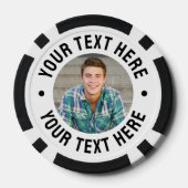 Erstelle Dein eigenes Foto und Text Pokerchips (Rückseite)