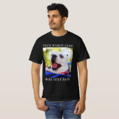 Erstelle Dein eigenes Foto und Text T-Shirt (Vorne ganz)