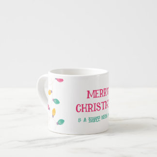 Erstelle Dein eigenes Frohe Weihnachten Espressotasse