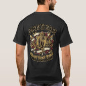 Erstelle Dein eigenes Glück Tiger T-Shirt – Umarme (Rückseite)