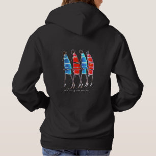 erstelle dein eigenes: Glückliche Menschen Maasai  Hoodie