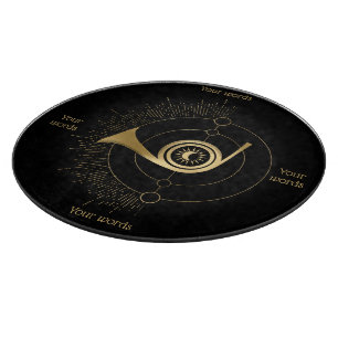 Erstelle Dein Eigenes Gold Arcane Urteil Tarot Schneidebrett