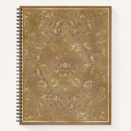 Erstelle Dein eigenes Gold-Asiatisch inspiriertes  Notizblock