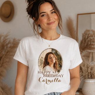 Erstelle Dein eigenes Happy Birthday T-Shirt mit i