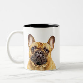 Erstelle Dein eigenes Haustier-Foto Zweifarbige Tasse