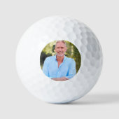 Erstelle Dein eigenes Herren-Foto Golfball (Vorderseite)