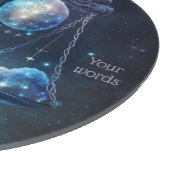 Erstelle Dein eigenes Himmels-Libra-Glas-Altarbret Schneidebrett (Ecke)