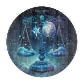 Erstelle Dein eigenes Himmels-Libra-Glas-Altarbret Schneidebrett (Vorderseite)