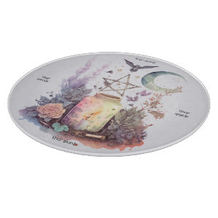 Erstelle Dein eigenes himmlisches Glasaltarbord Schneidebrett