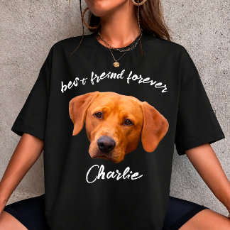 Erstelle dein eigenes Hund Haustier Foto Tier indi T-Shirt