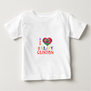Erstelle Dein eigenes inspirierendes Hillary-Liebe Baby T-shirt