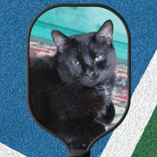 Erstelle Dein eigenes Katzenfoto Süßes Pickleball- Pickleball Schläger