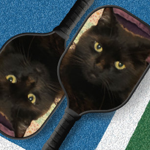 Erstelle Dein eigenes Katzenfoto süßes Pickleball- Pickleball Schläger