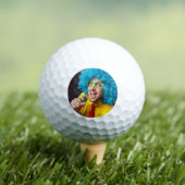 Erstelle Dein eigenes lustiges Gesicht Golfball (Insitu T-Shirt)