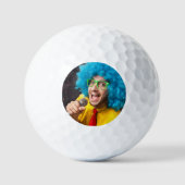 Erstelle Dein eigenes lustiges Gesicht Golfball (Vorderseite)