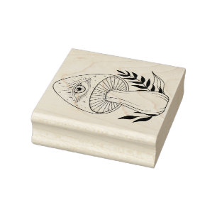 Erstelle Dein eigenes Magic Eye Pilz Blumengebilde Gummistempel