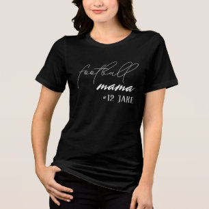 Erstelle Dein eigenes maßgeschneidertes Football M Tri-Blend Shirt