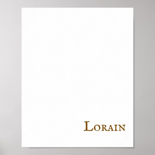 Erstelle Dein eigenes mattes Poster (Vorne)