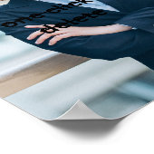 Erstelle Dein eigenes mattes Poster (Ecke)