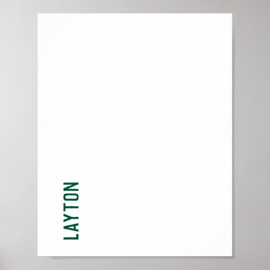 Erstelle Dein eigenes mattes Poster (Vorne)