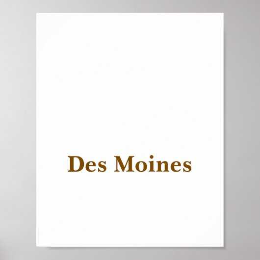 Erstelle Dein eigenes mattes Poster (Vorne)